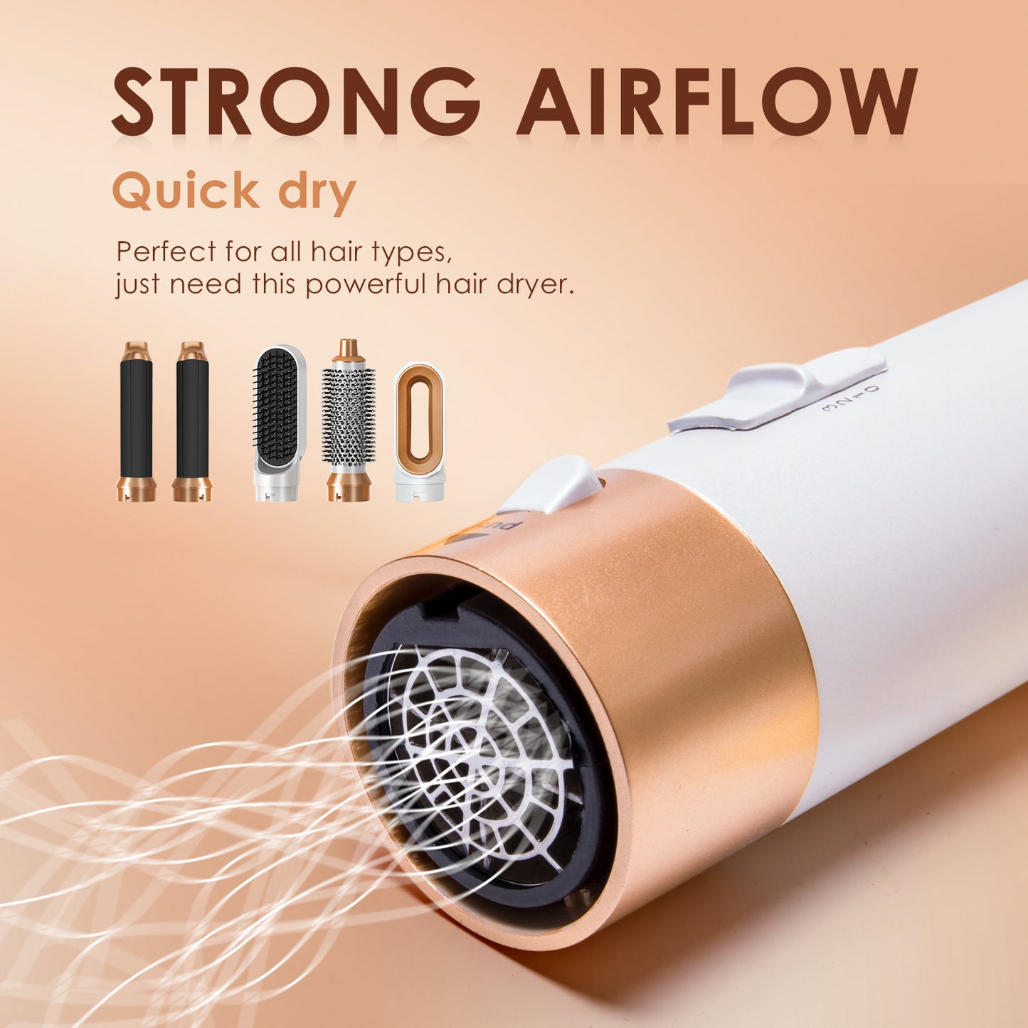 Styles & Curls® 5 in 1 Hair Dryer Brush Set